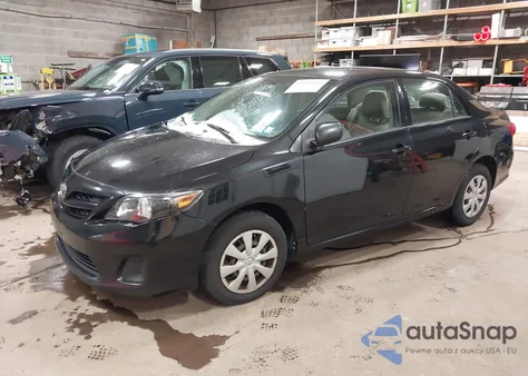2011 Toyota Corolla Le z USA, uszkodzony, nr VIN JTDBU4EE1B9123524